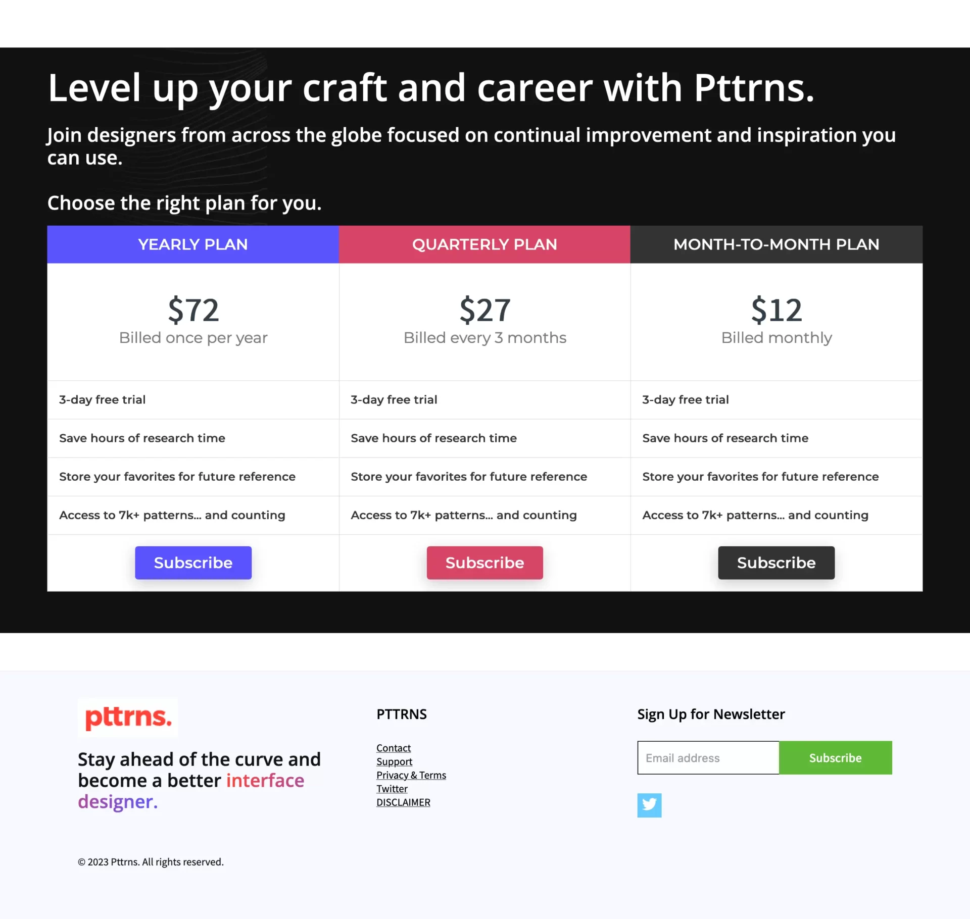 Pttrns - thousands UX and UI patterns - Pttrns free trial 3 days!