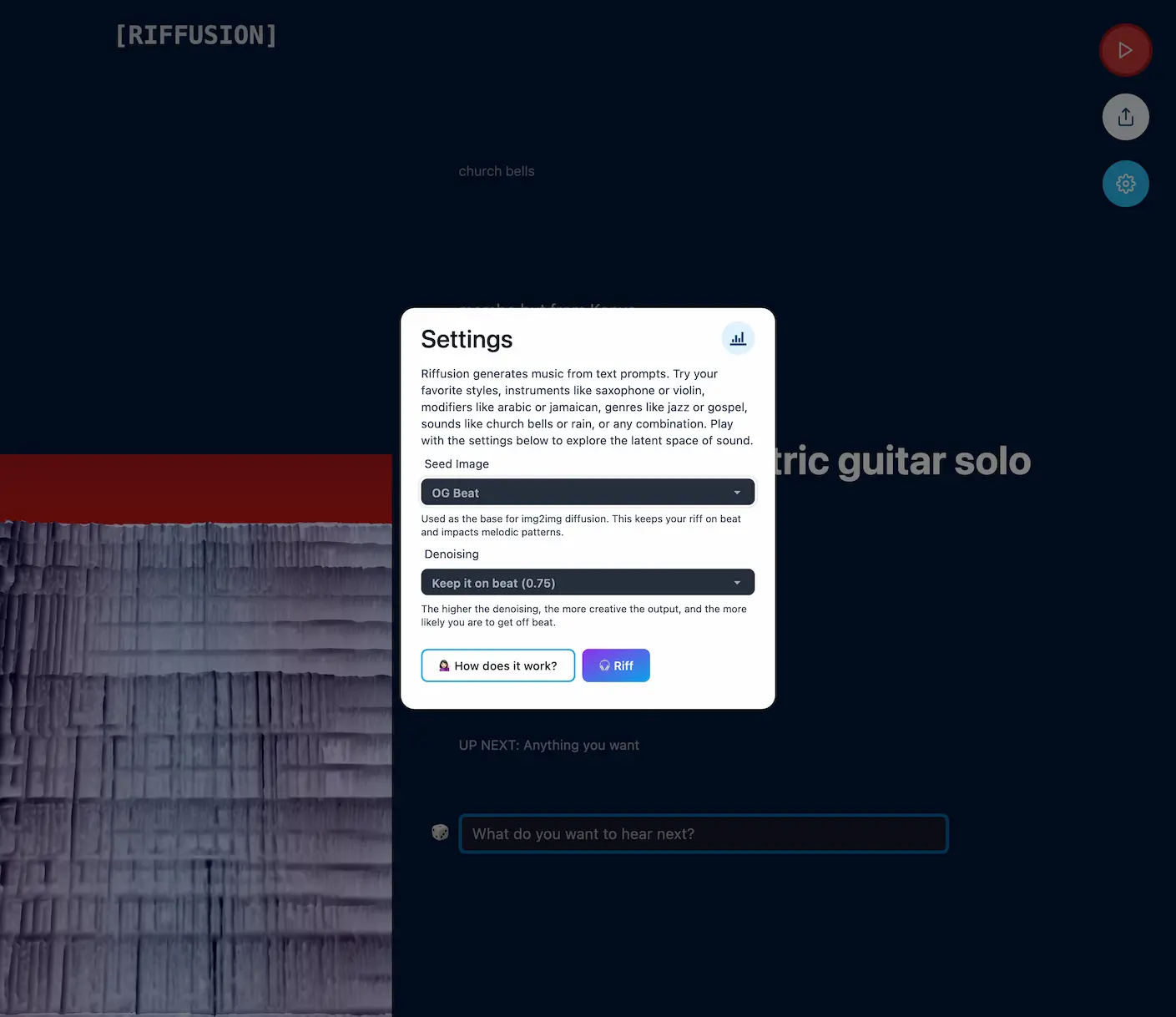 Riffusion - AI Music Generation