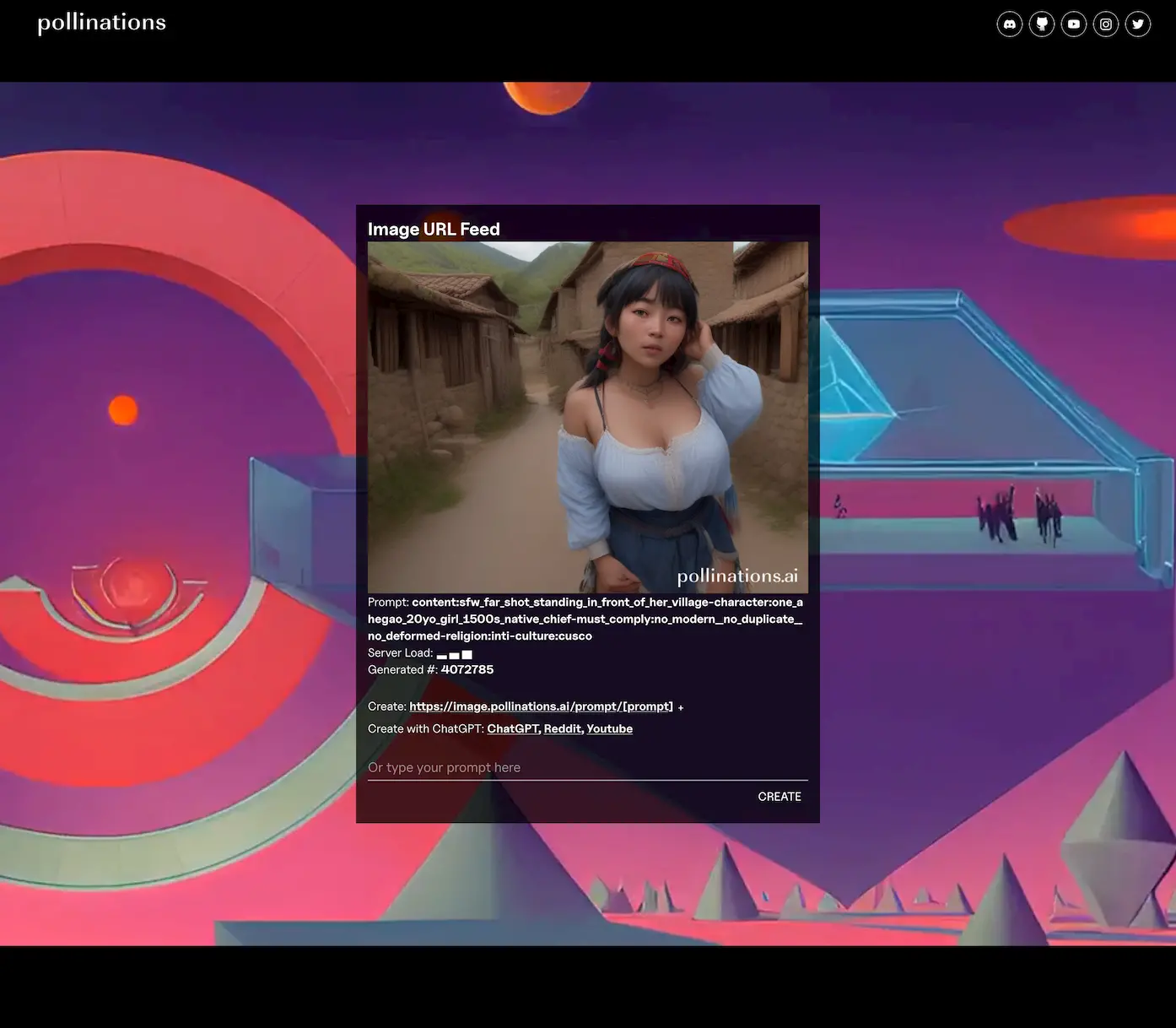Pollinations.ai: AI Art Collaboration and Tools