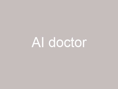 AI doctor