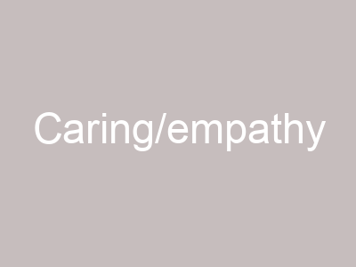 Caring/empathy