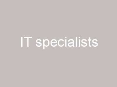 IT specialists