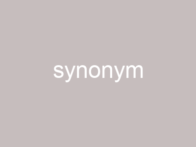 synonym