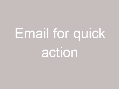 Email for quick action