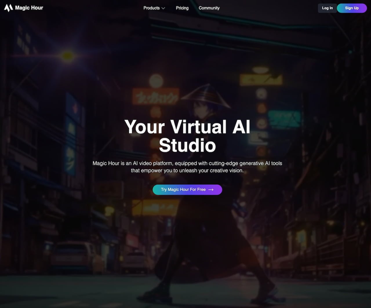Magic Hour: Generative AI Tools for Video Content Creation
