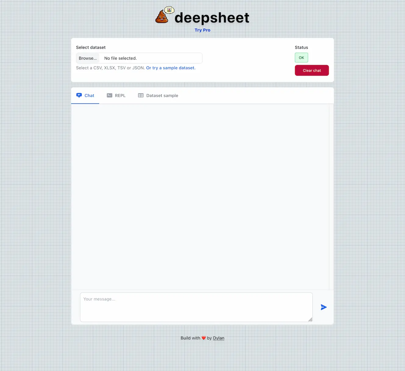 Deepsheet-Simplifying Data Analysis with Conversational AI