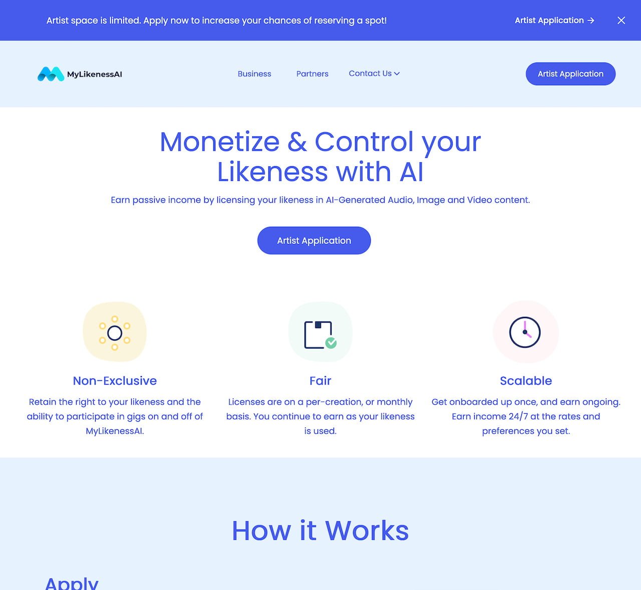 MyLikenessAI-Monetize & Control your Likeness with AI