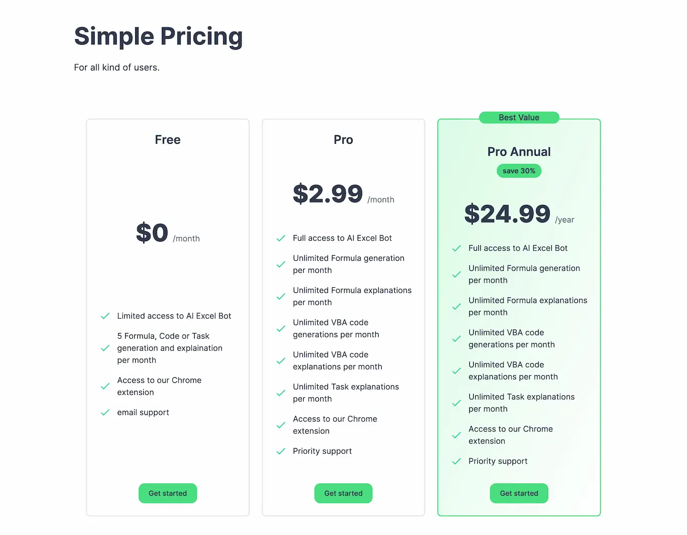 AI Excel Bot-the best AI Formulas Write Tools of Excel and Google Sheets 10x Faster