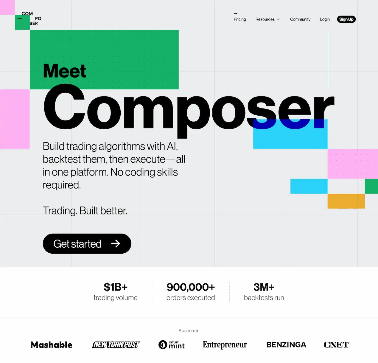 Composer.trade-Build trading algorithms with AI, backtest them, then execute. all in one platform. No coding skills required.