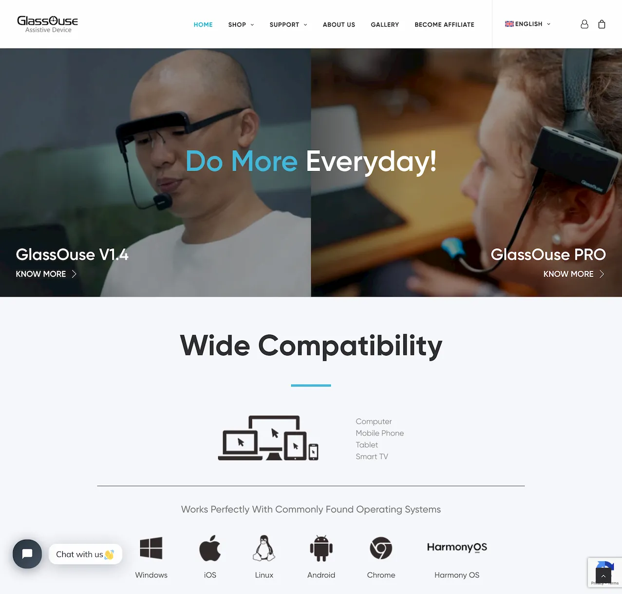 GlassOuse-the first AI Assistive Devices for People with Disabilities 2023