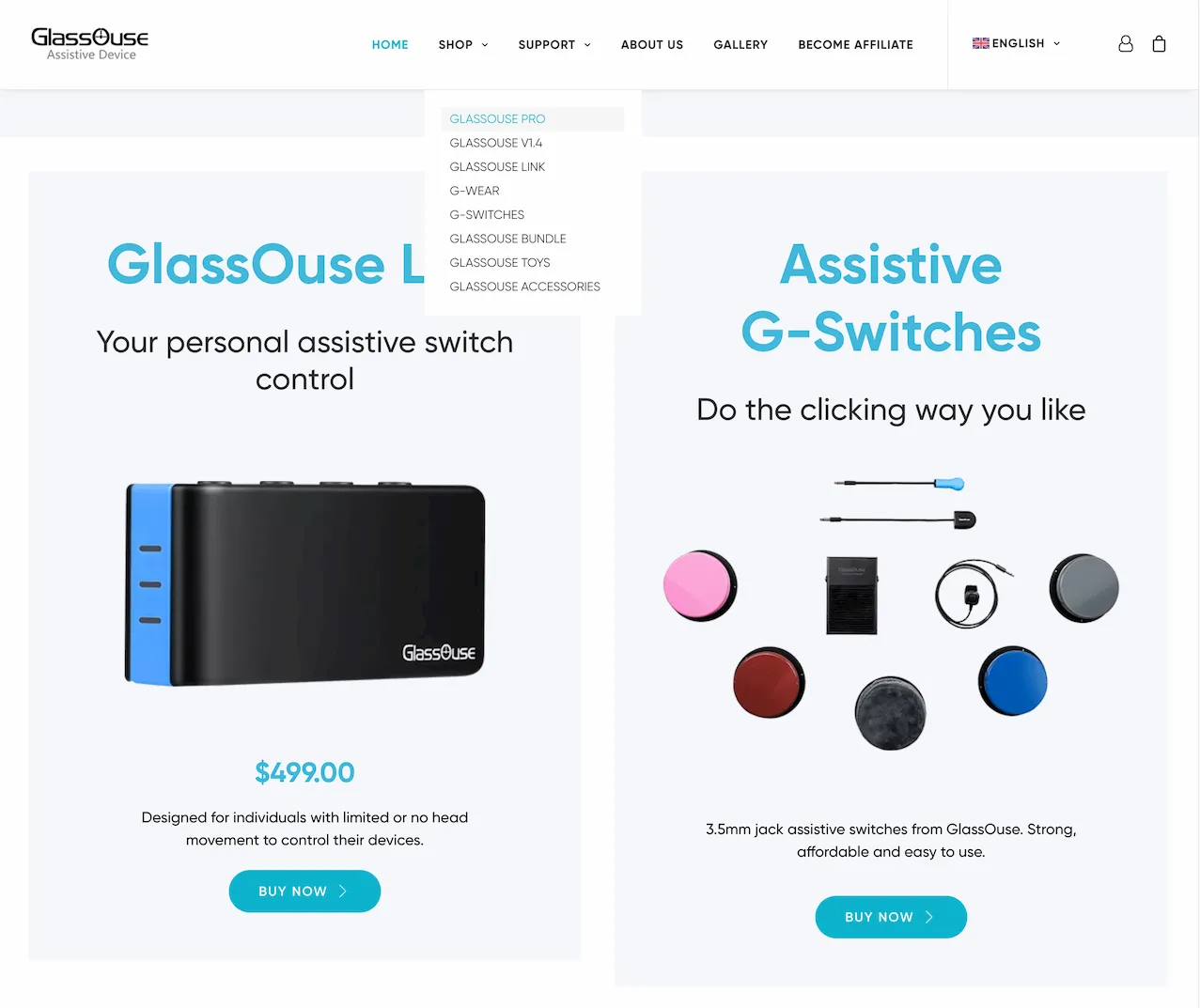 GlassOuse-the first AI Assistive Devices for People with Disabilities 2023