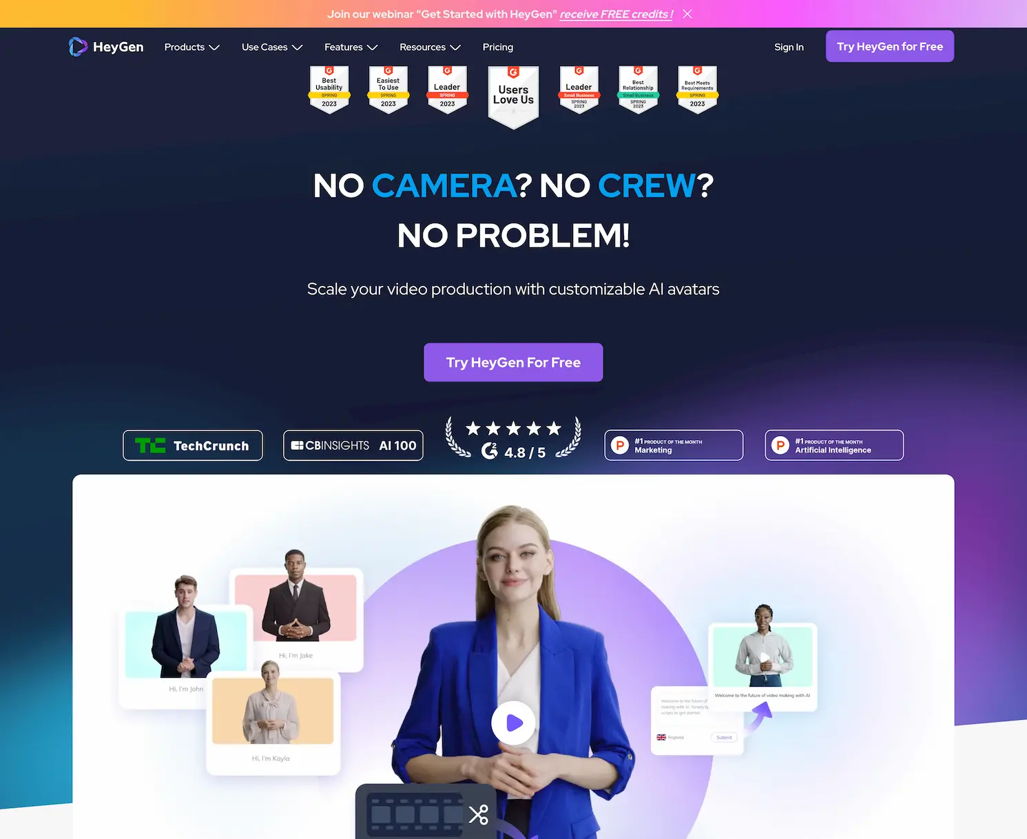 HeyGen - AI Video Generator for Free