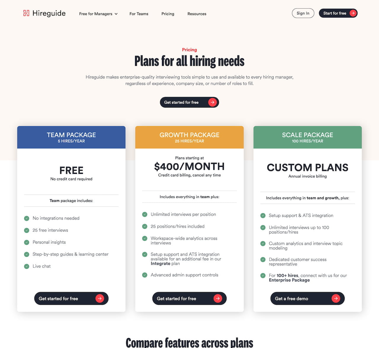 Hireguide-Interview Intelligence Platform