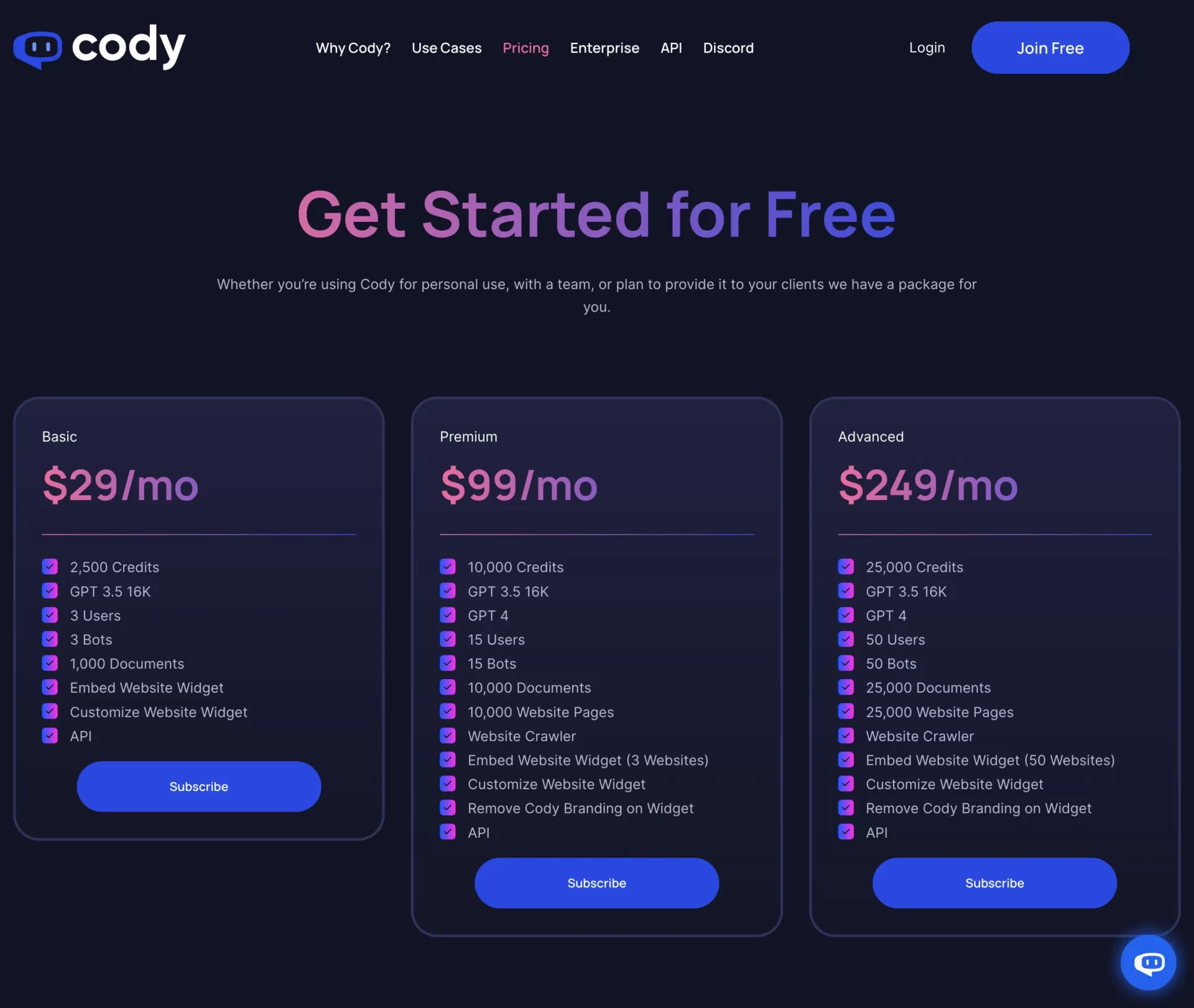 Cody AI-answers questions, helps with creative work, troubleshoots issues, and brainstorms ideas