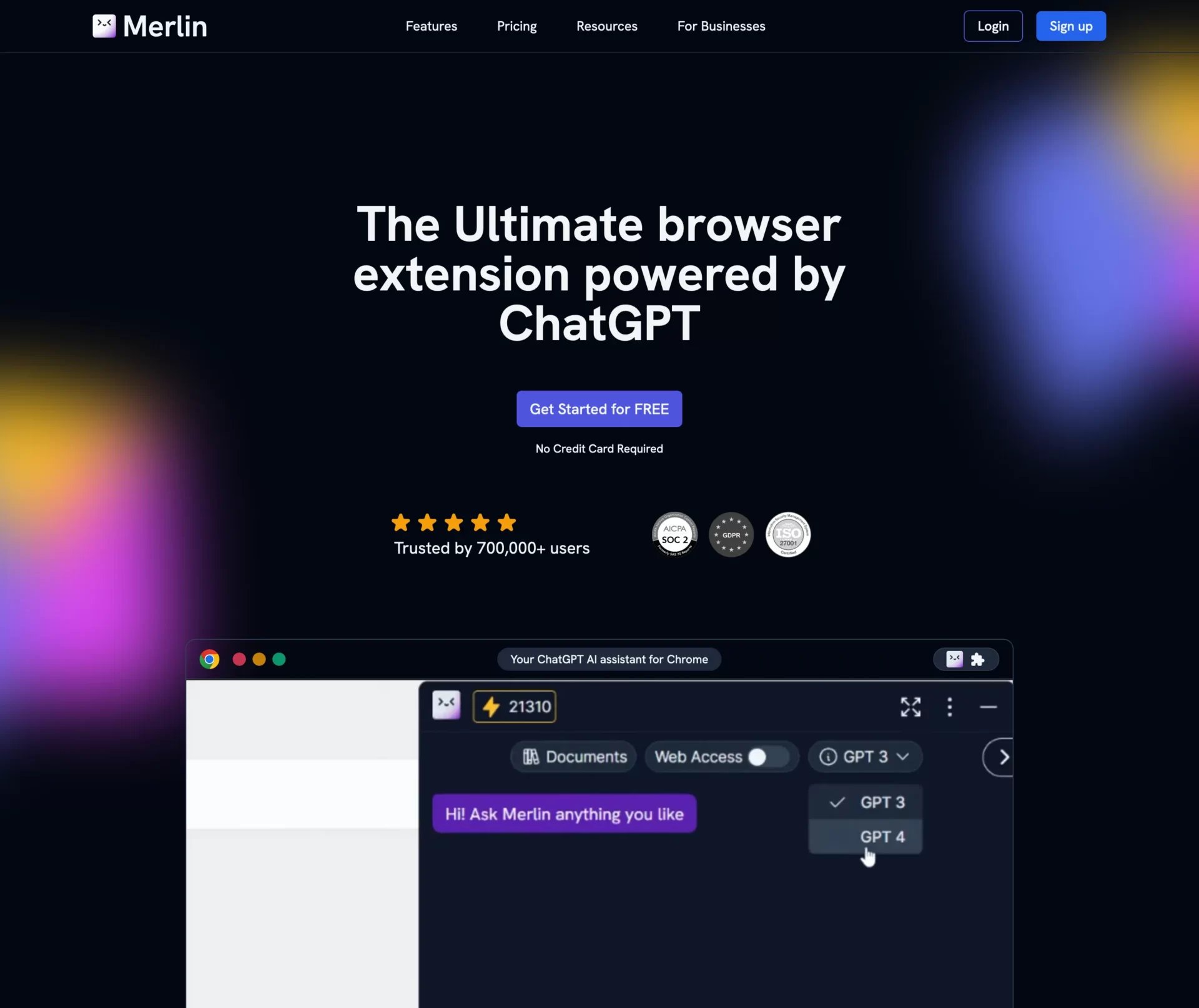 Merlin AI-Elevating Browsing with ChatGPT and GPT-4