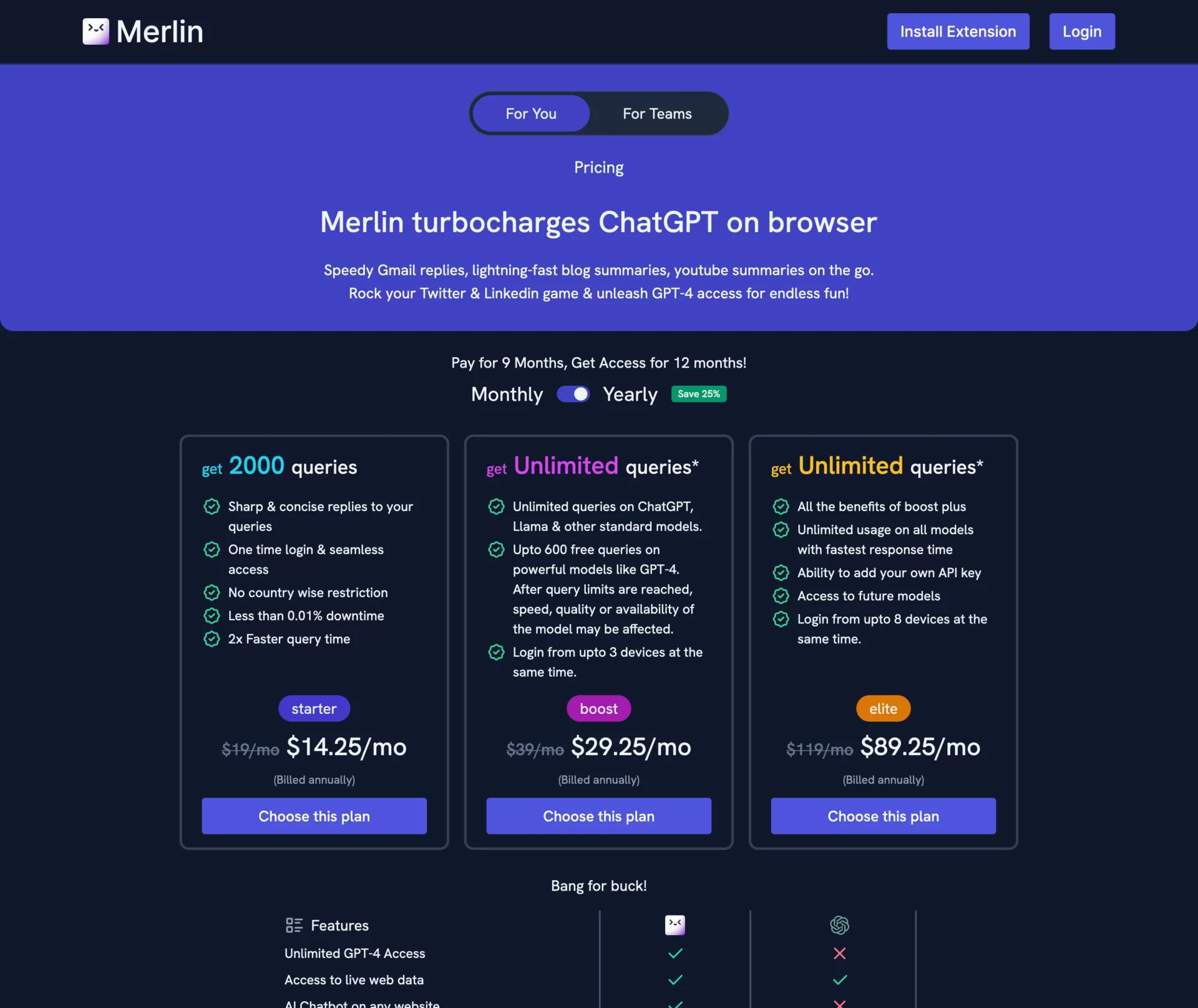 Merlin AI-Elevating Browsing with ChatGPT and GPT-4