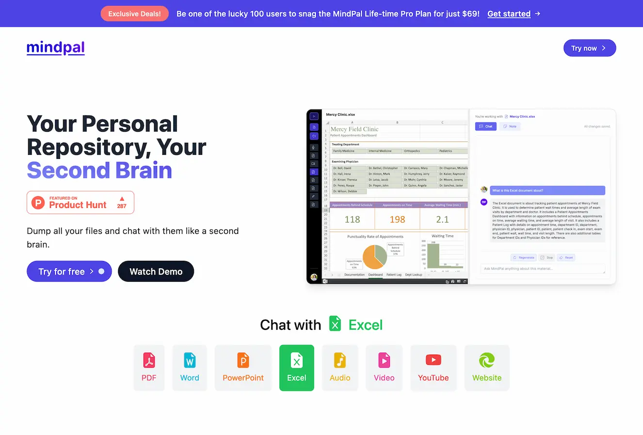 MindPal AI-Enhanced Learning Space