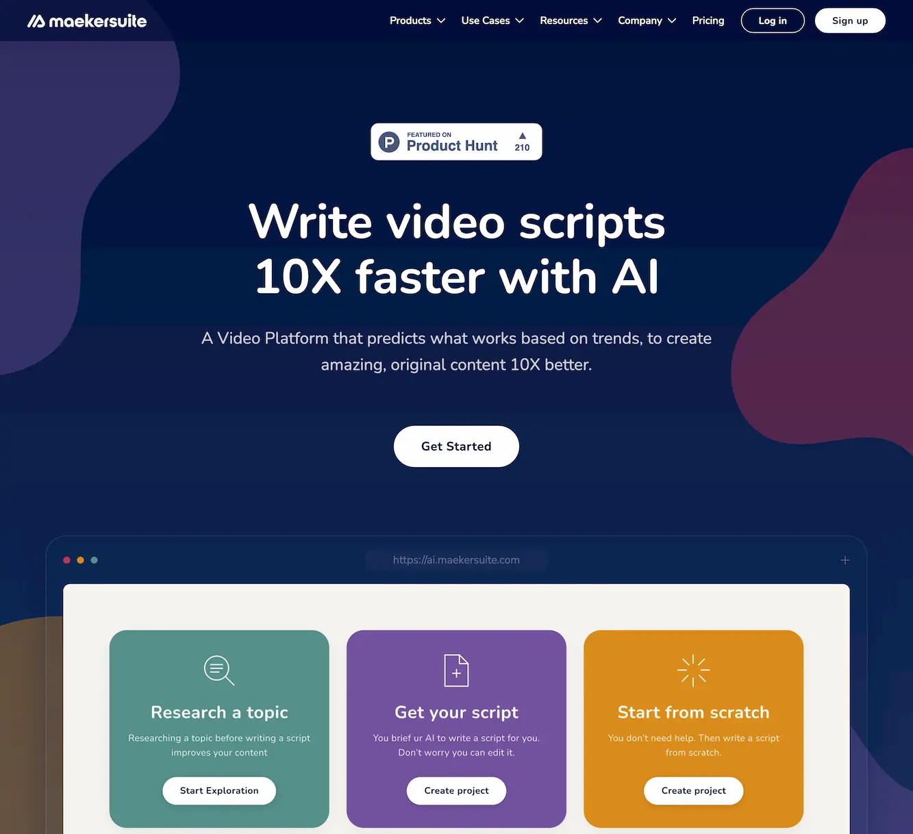 Maekersuite: AI-Powered Video Creation Platform