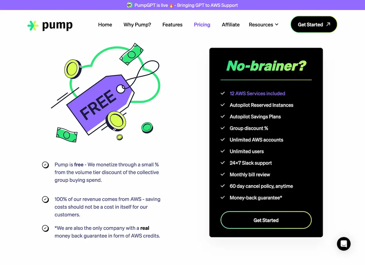 PumpGPT - AI for AWS Cost Savings