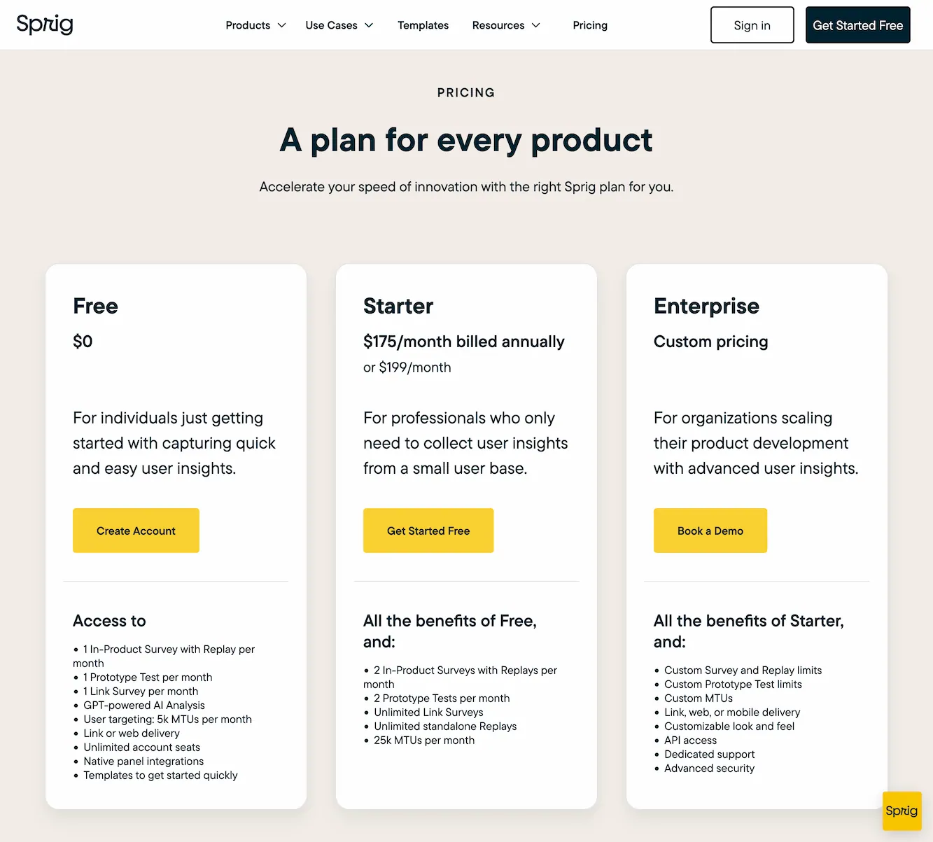 Sprig: AI Empowering Product Teams with User Insights