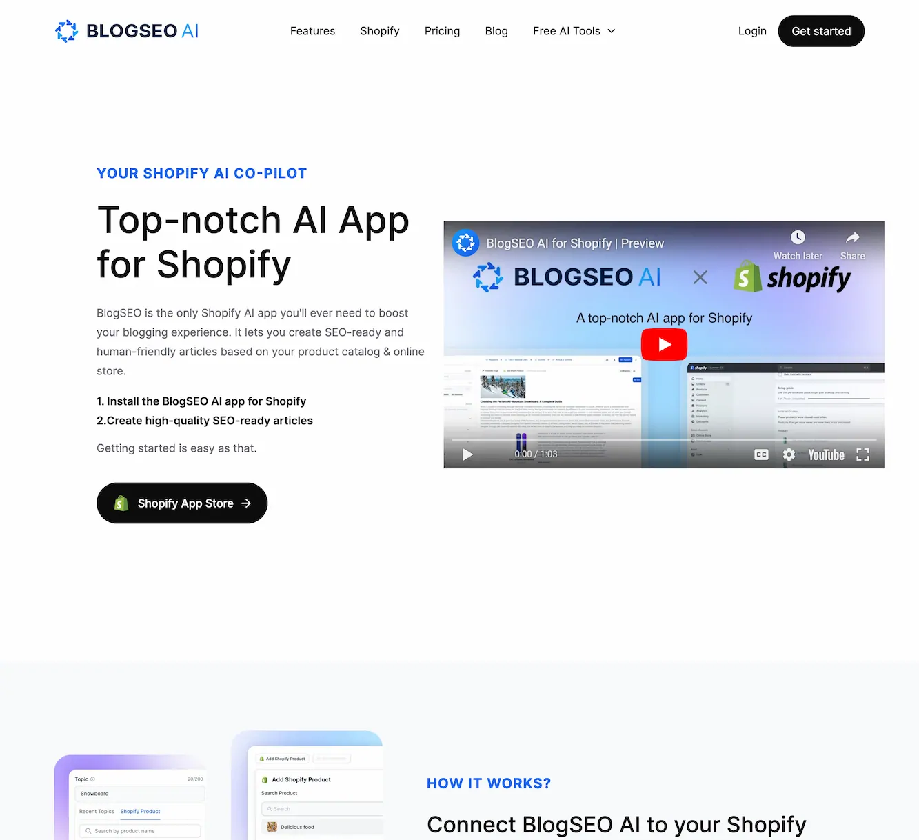 BlogSEO AI: The #1 Shopify AI App for Generating Blog Posts