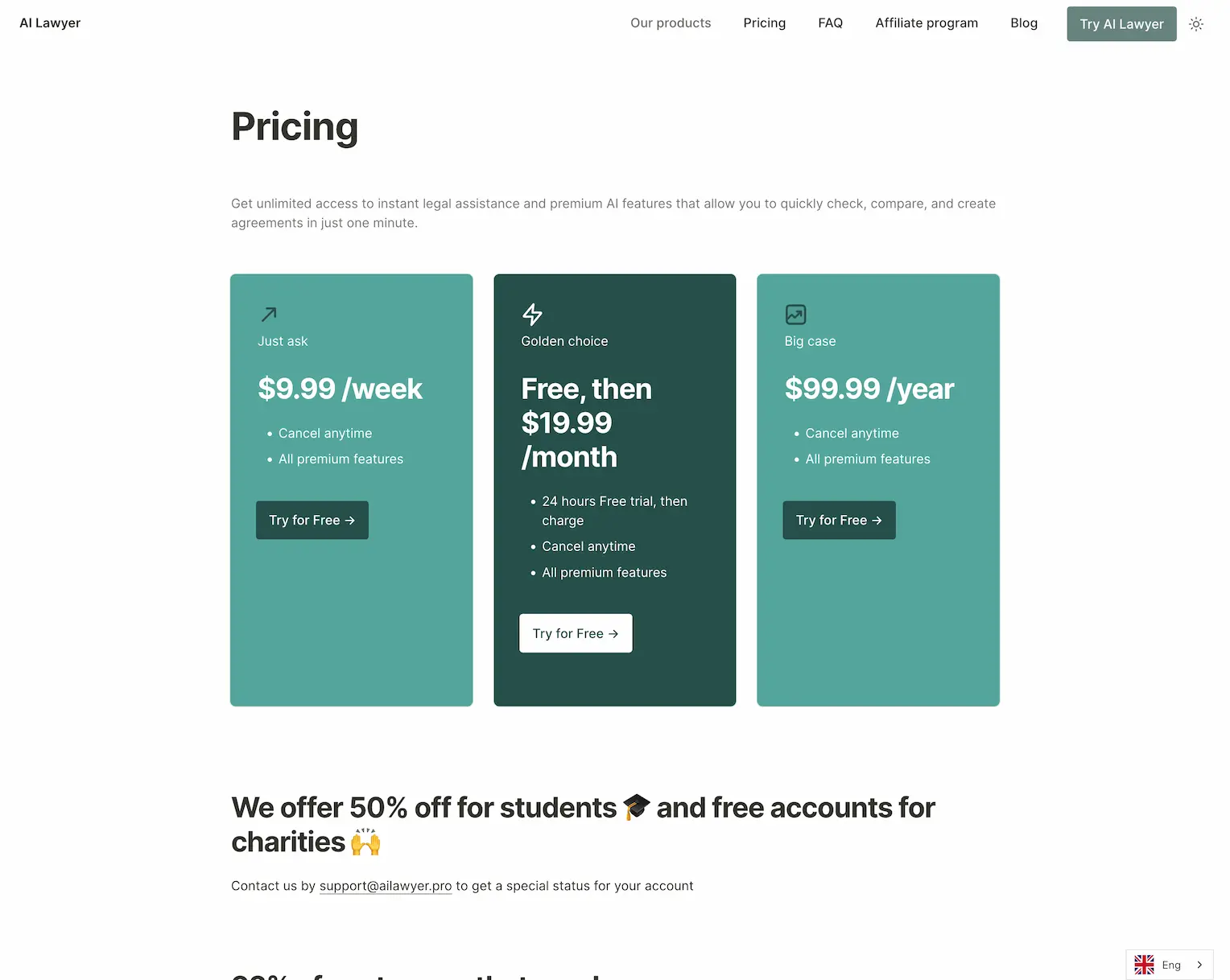 AI Lawyer - Instant AI-Powered Legal Help