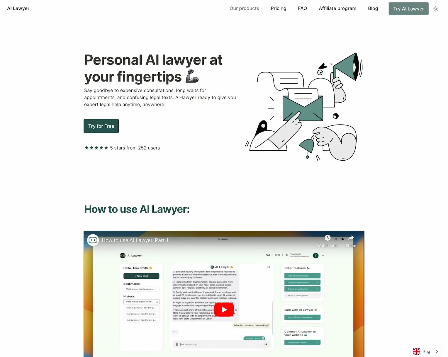 AI Lawyer - Instant AI-Powered Legal Help