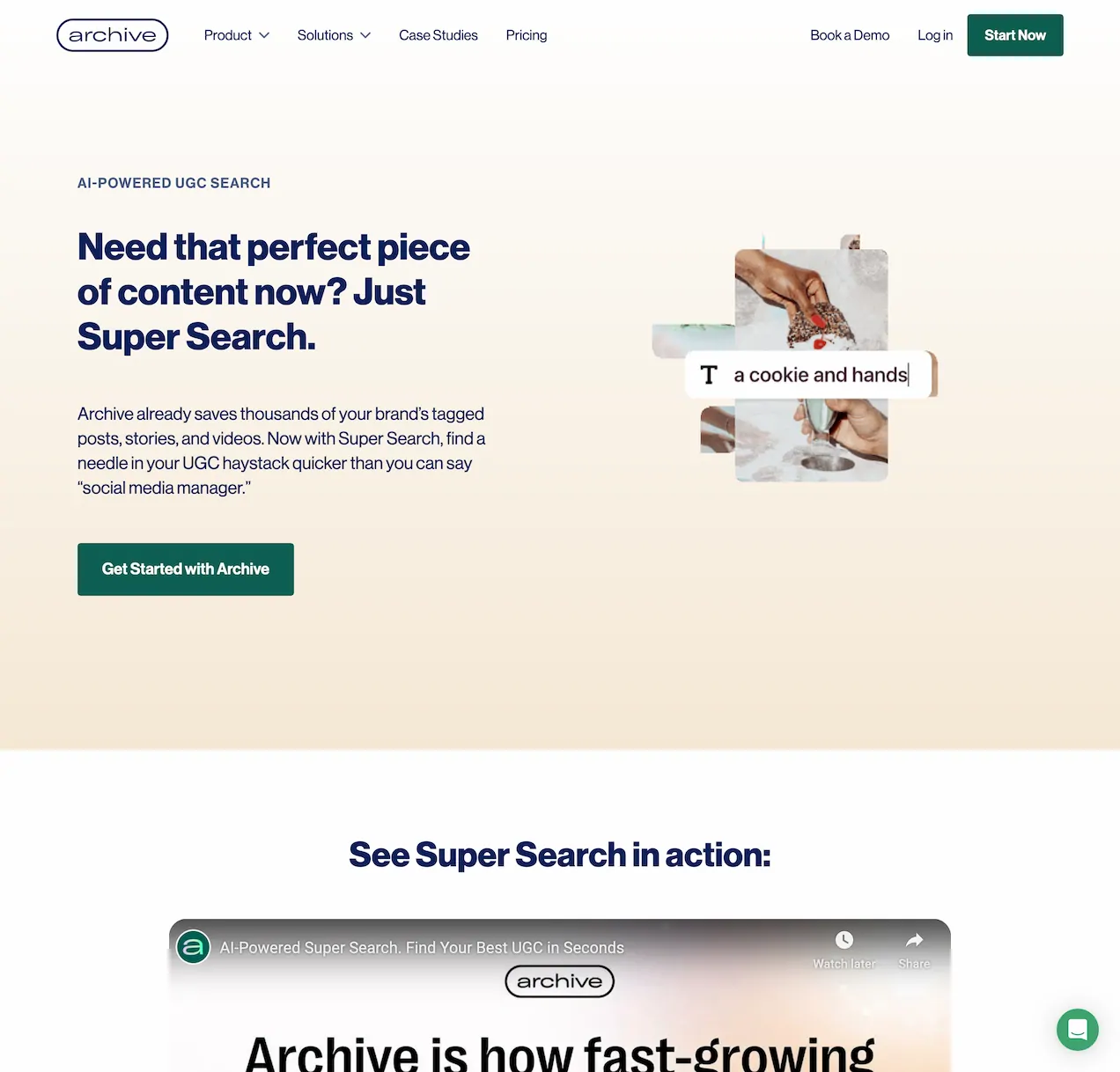 Archive Super Search- Using AI, NLP, and neural advances for rapid image & video search. Trusted by 25K brands for instant results