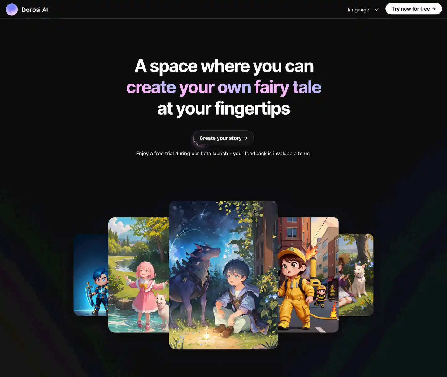 Dorosi AI - Unleash Your Creativity with AI Storytelling