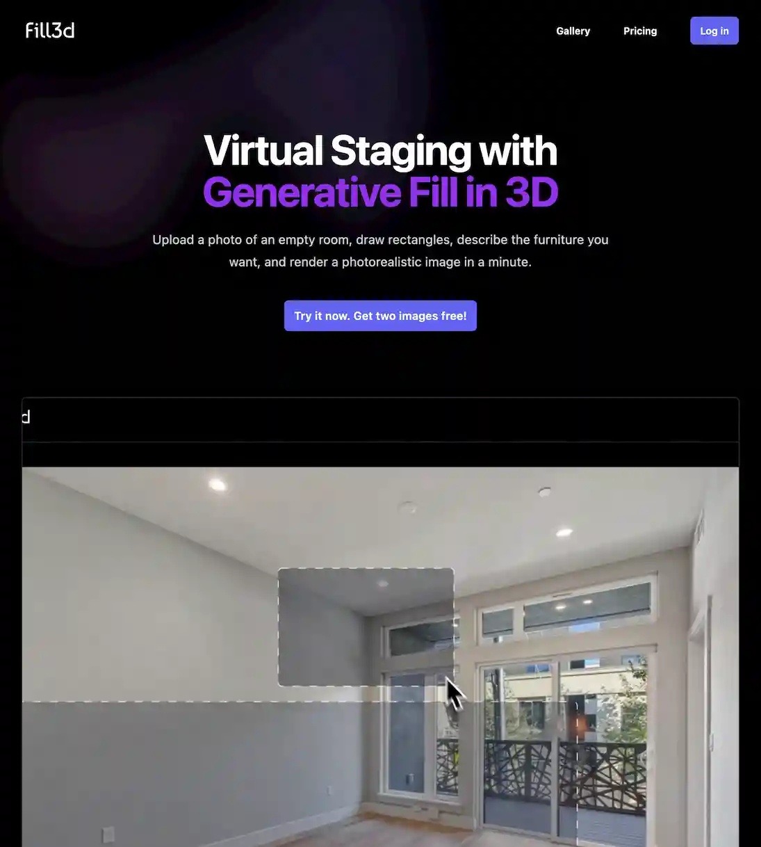 Fill 3D- AI generative 3D in a minute