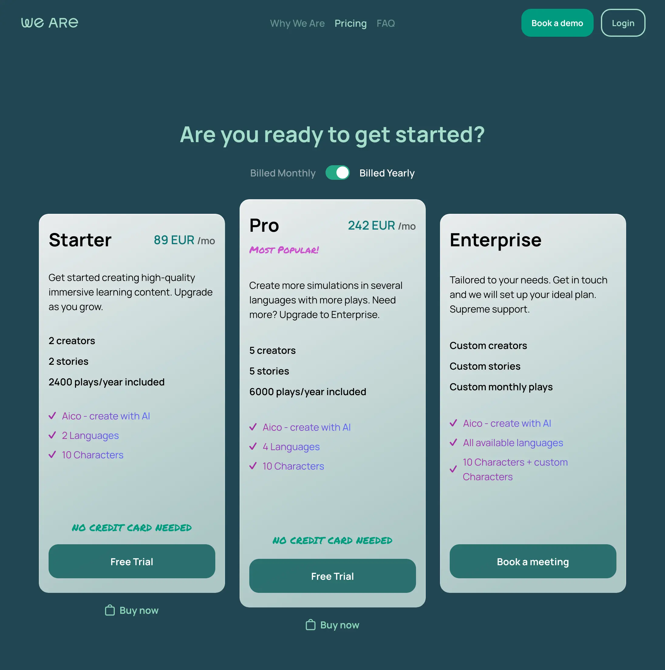 We Are Learning: Revolutionizing Immersive Learning