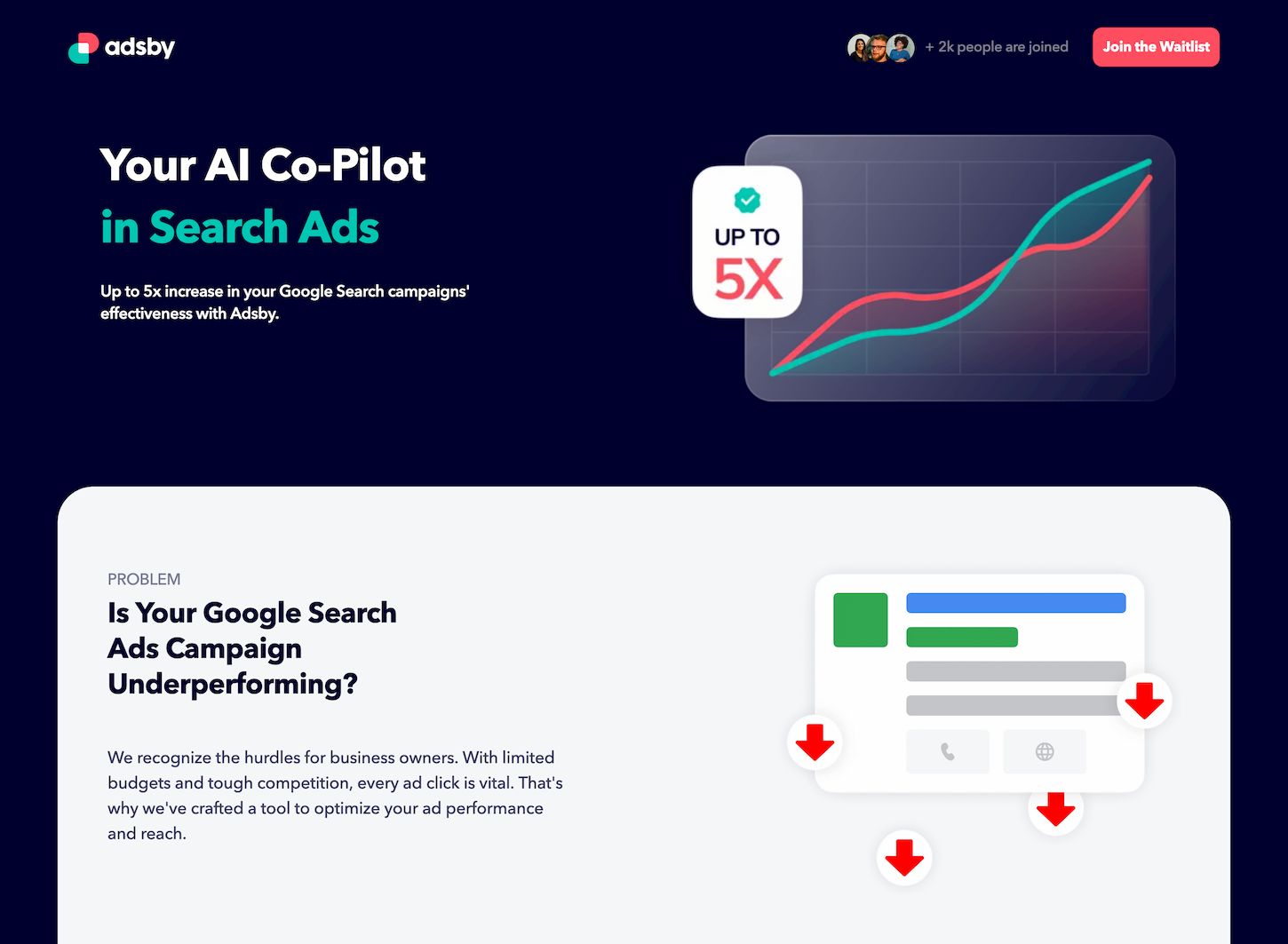 Adsby:Your AI Co-Pilot in Search Ads
