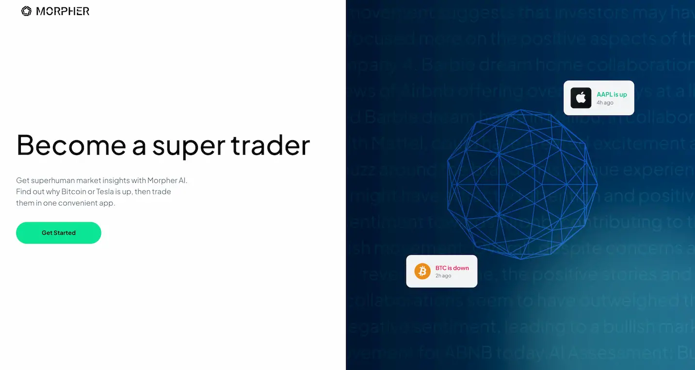 Morpher AI - Personal AI Investment Analysis Tool screenshot