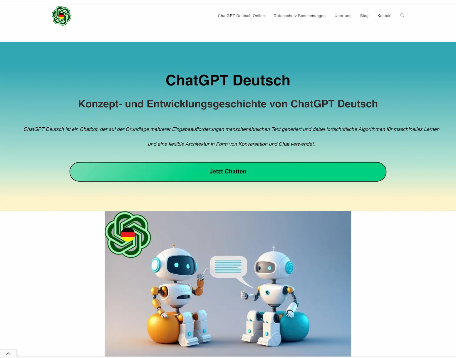 ChatGPTDeutsch Official website