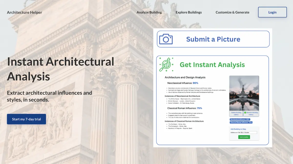 Architecture Helper screenshot