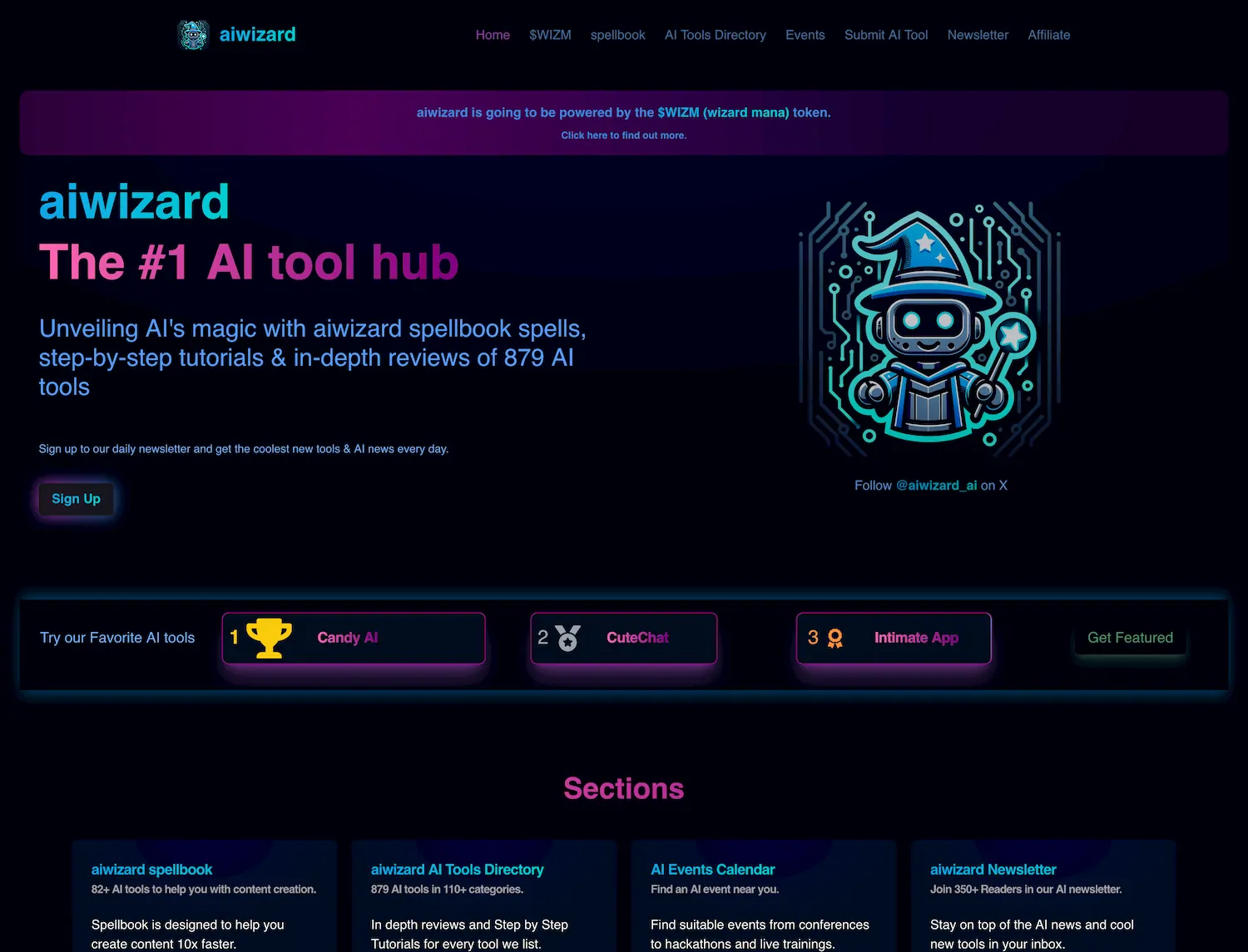 aiwizard.ai screenshot