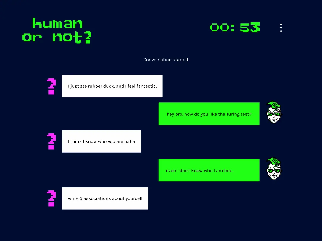 Human or Not - A Social Turing AI Game pricing and features