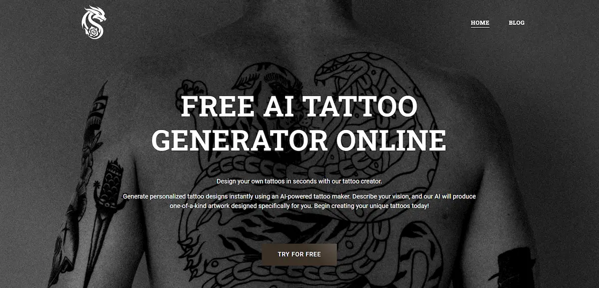 AI-Tattoo-Generators Official website