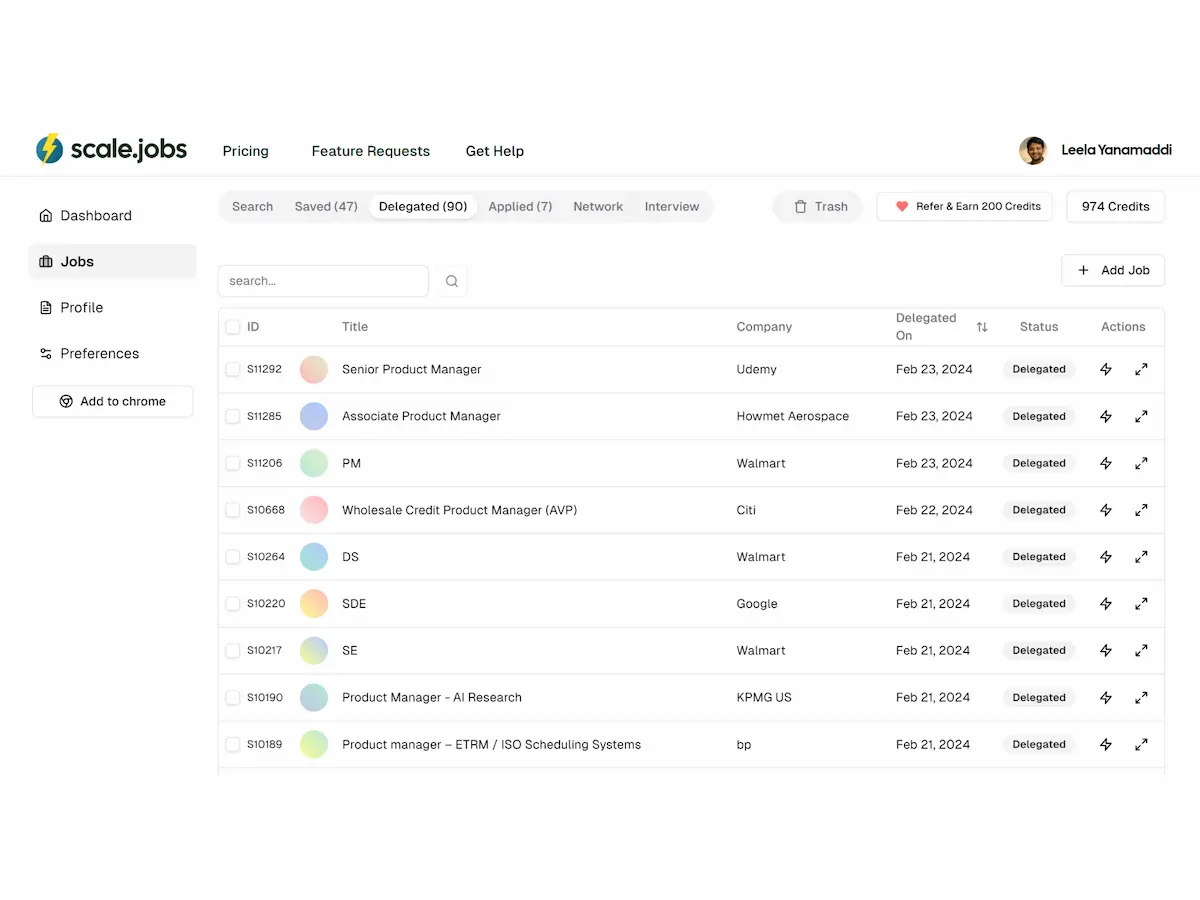 Scale Jobs - AI apply jobs pricing and features