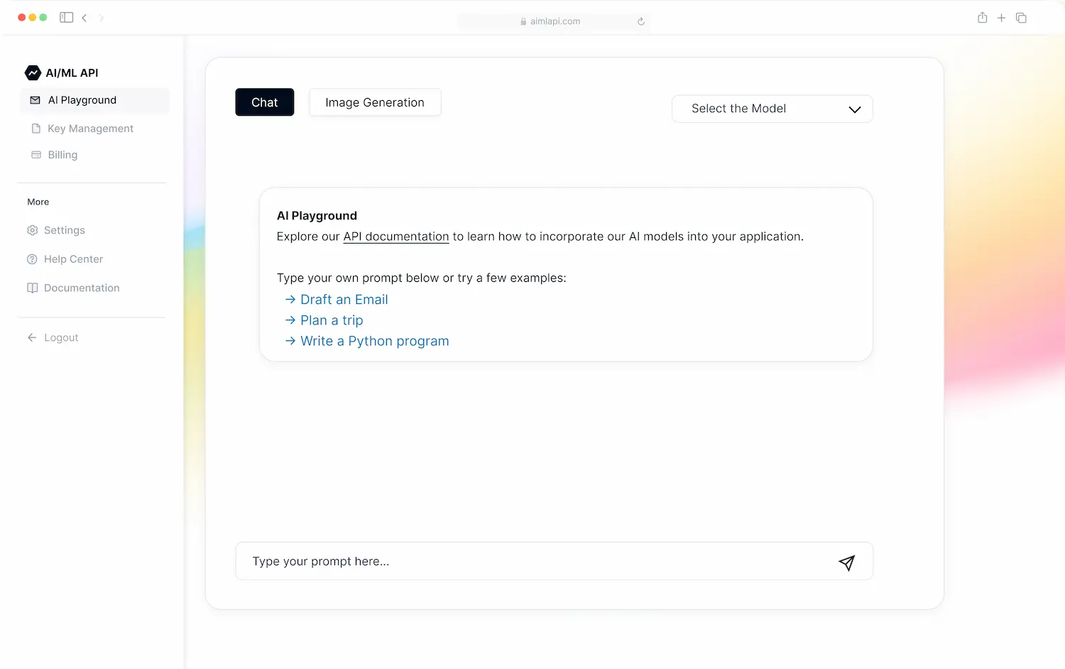 AI ML API - All In One pricing and features