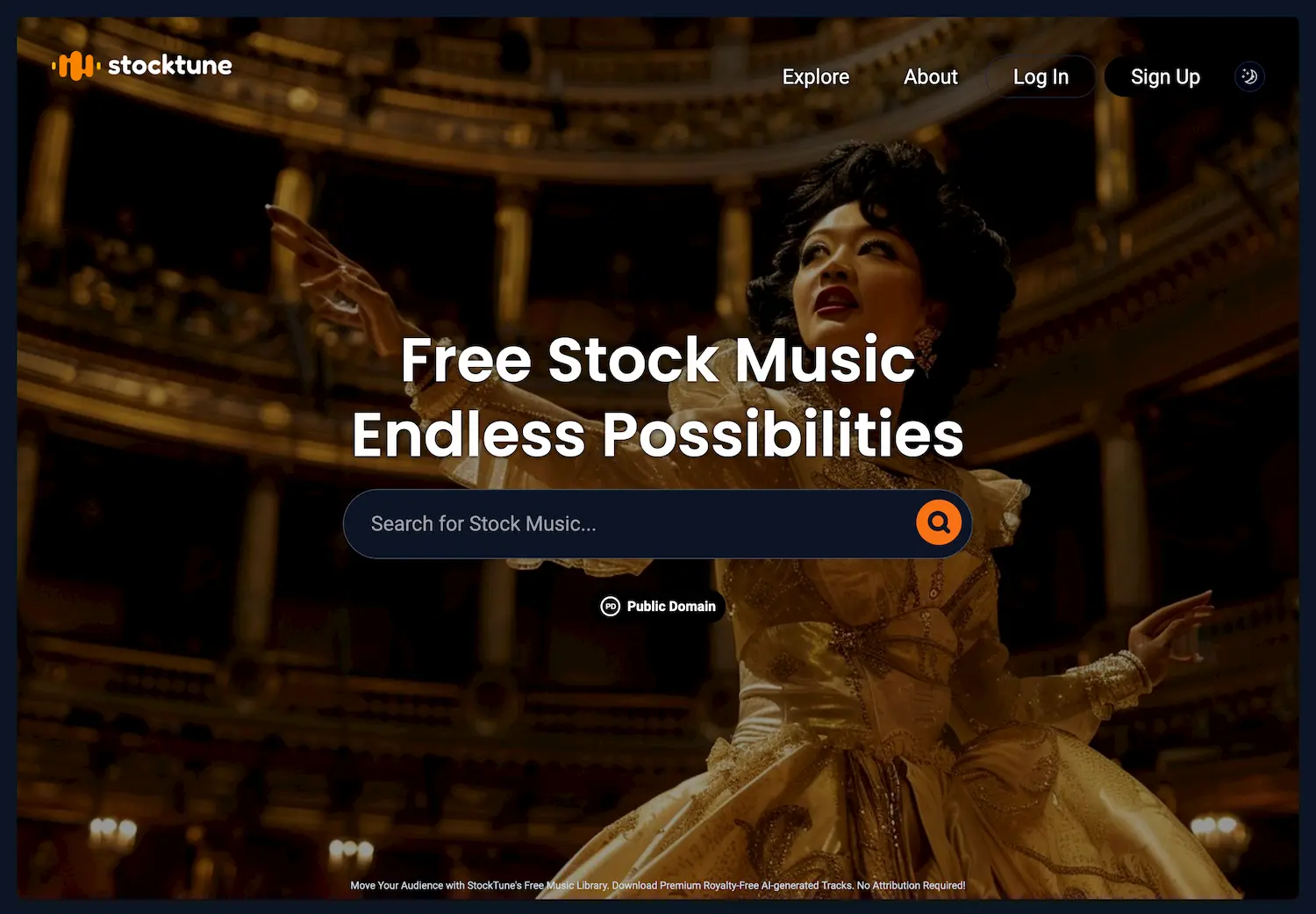 StockTune -Free AI Music Generator screenshot