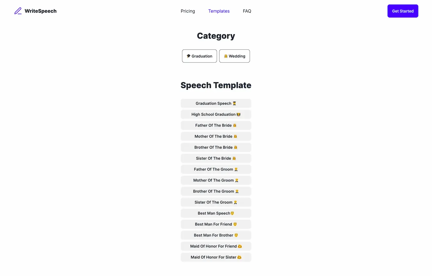 WriteSpeech - AI Speech Writer