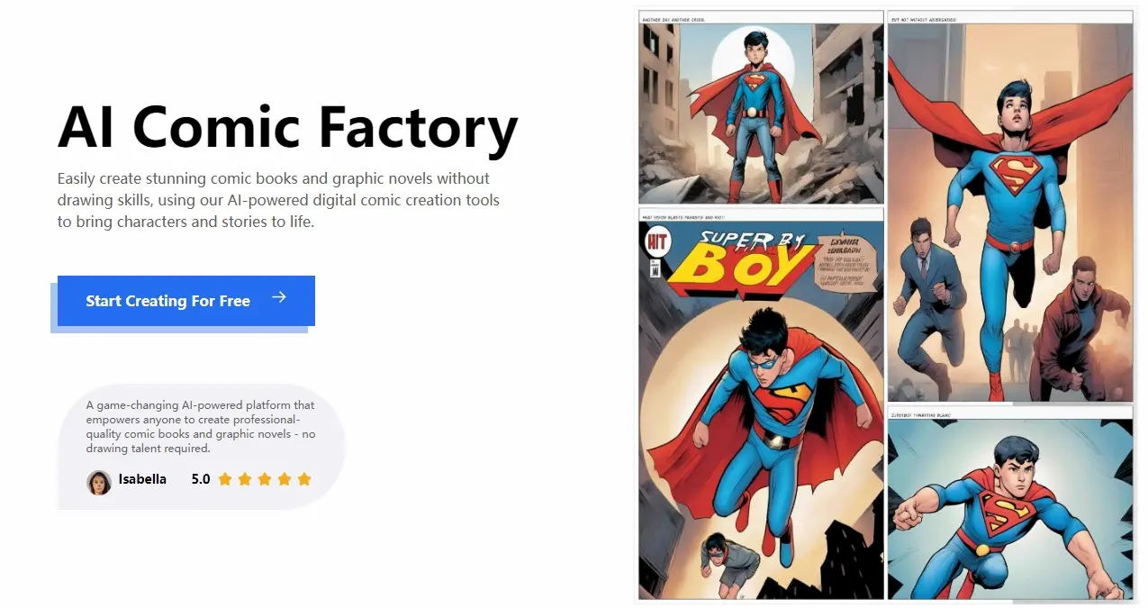 AI Comic Factory screenshot