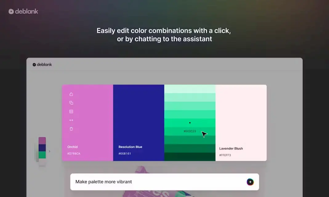 Deblank - AI Design Tool pricing and features
