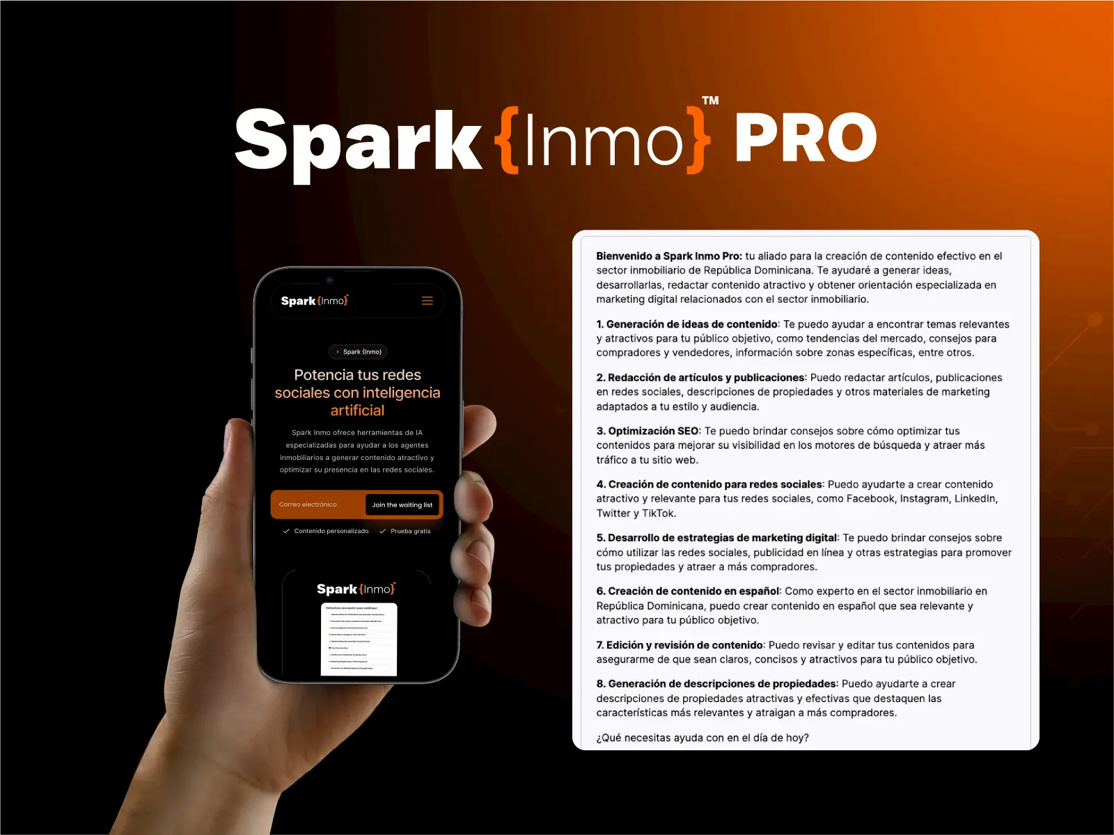 Spark Inmo Pro screenshot