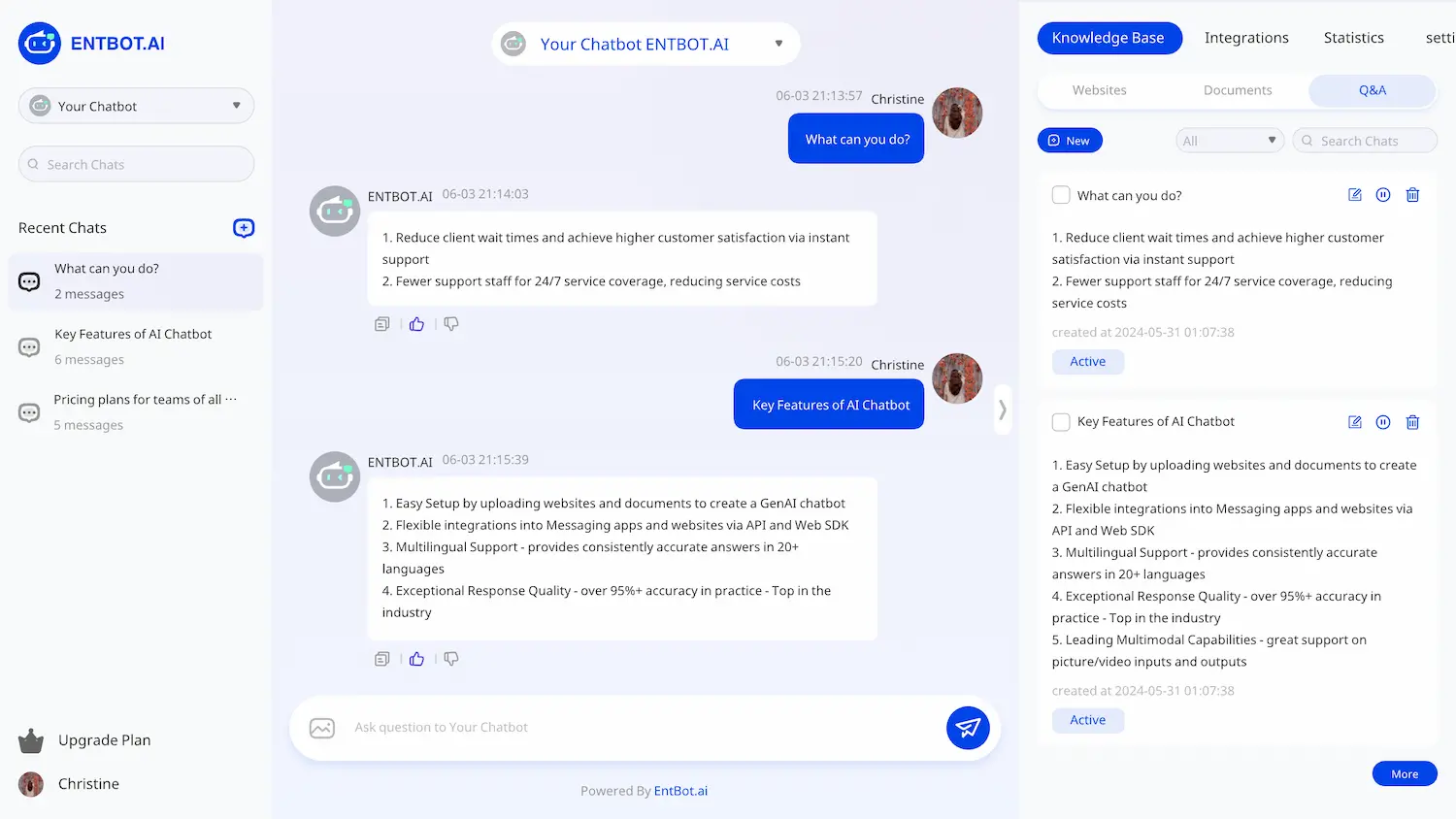 EntBot Official website