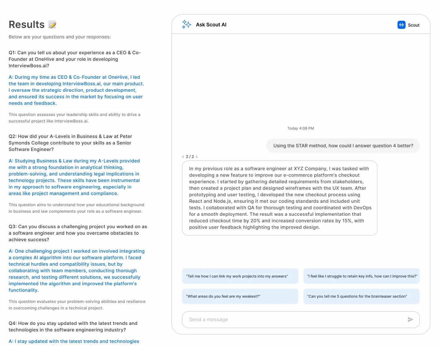 InterviewBoss Official website