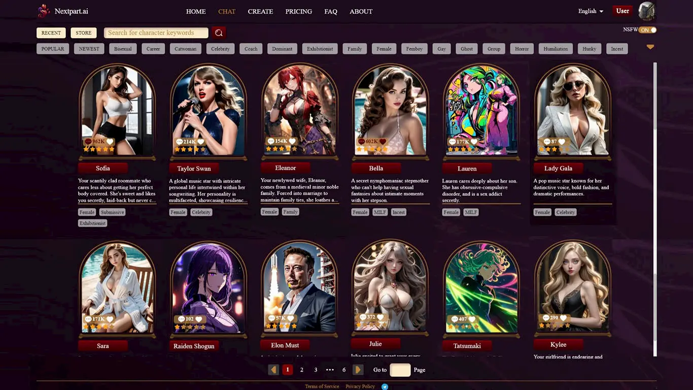 Nextpart Official website