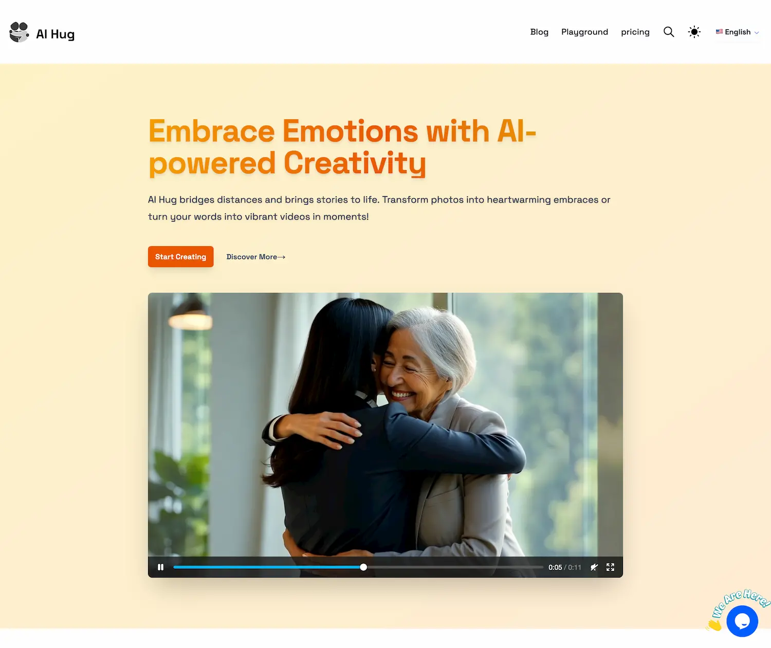 AI-Hug Official website