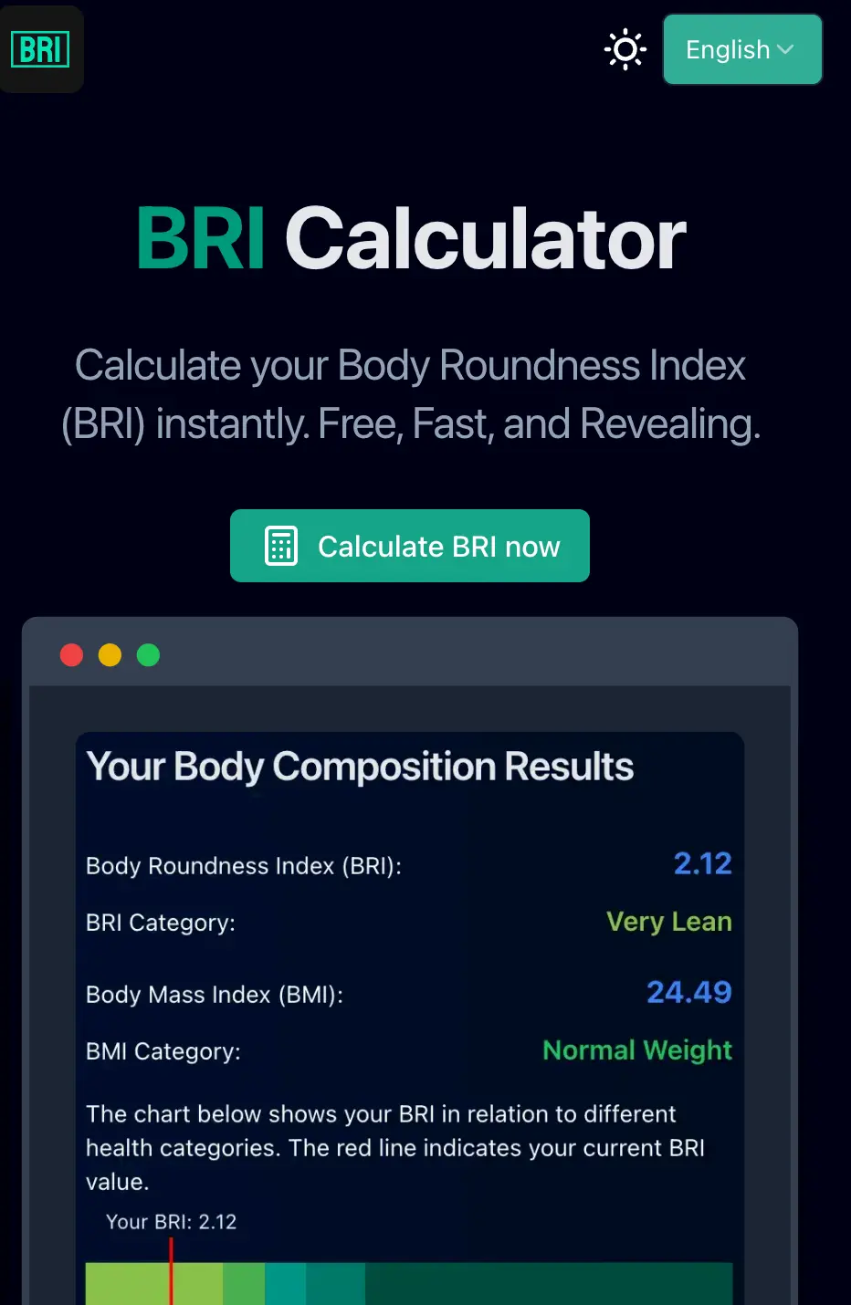 BRI Calculator pricing and features